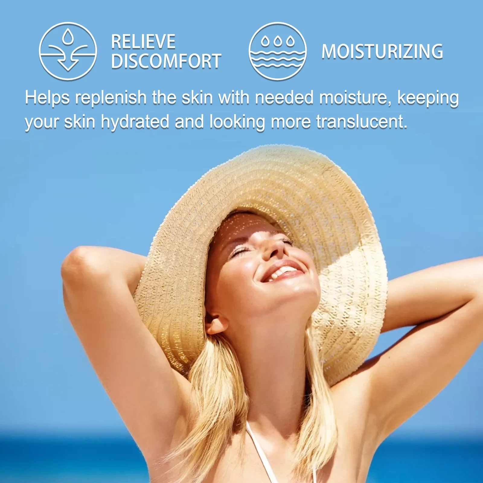 Hot Sale Brand New Skin Making Extremely Dry Rough Skin Transforming Aloe Vera Sun Repair Cream