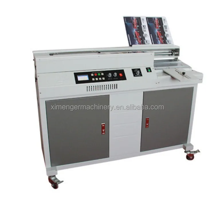 Automatic A3 A4 50A+ book hot glue adhesive book binding machine for offset printing paper