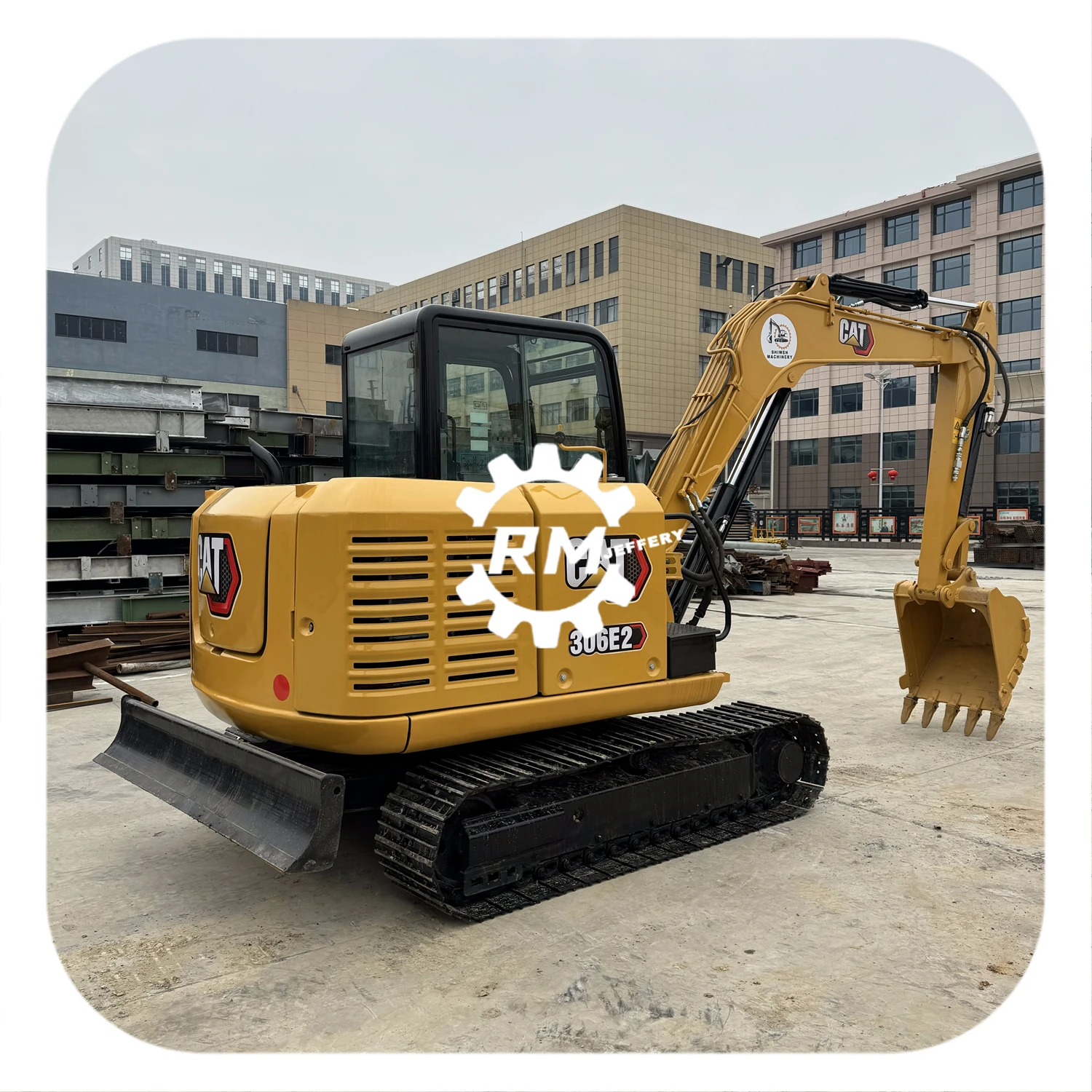 Экскаватор cat306e2 для землеройной работы б/у