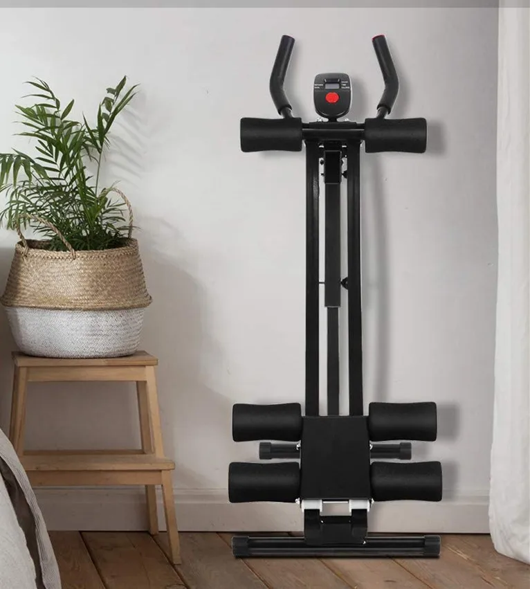 Height Adjustable Core & Abdominal Trainer machine home Gym Strength Training ab coaster machine