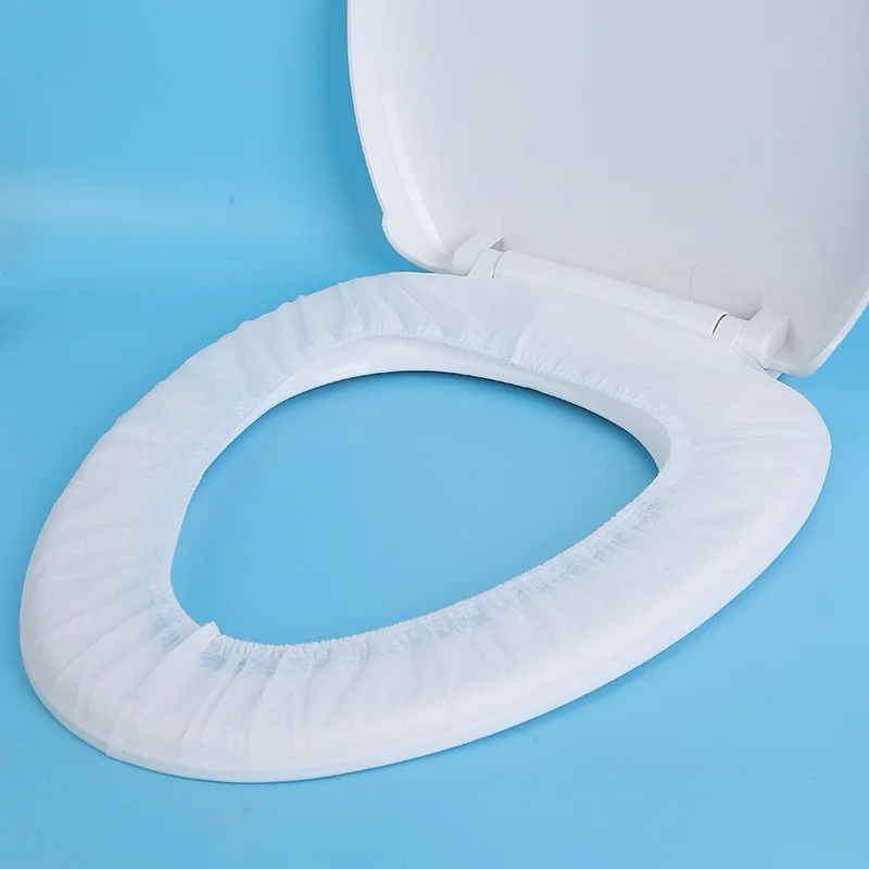 Factory Wholesale Disposable Non-woven Fabric Toilet Seat Cushion For Hotel Toilet Seat Cover