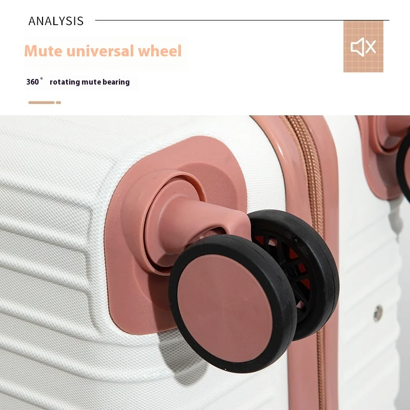 Unisex Luxury Custom Luggage Sets with TSA Latch ABS/PP/PC Spinner Caster Factory Direct Sales for Business Travel Personal Use