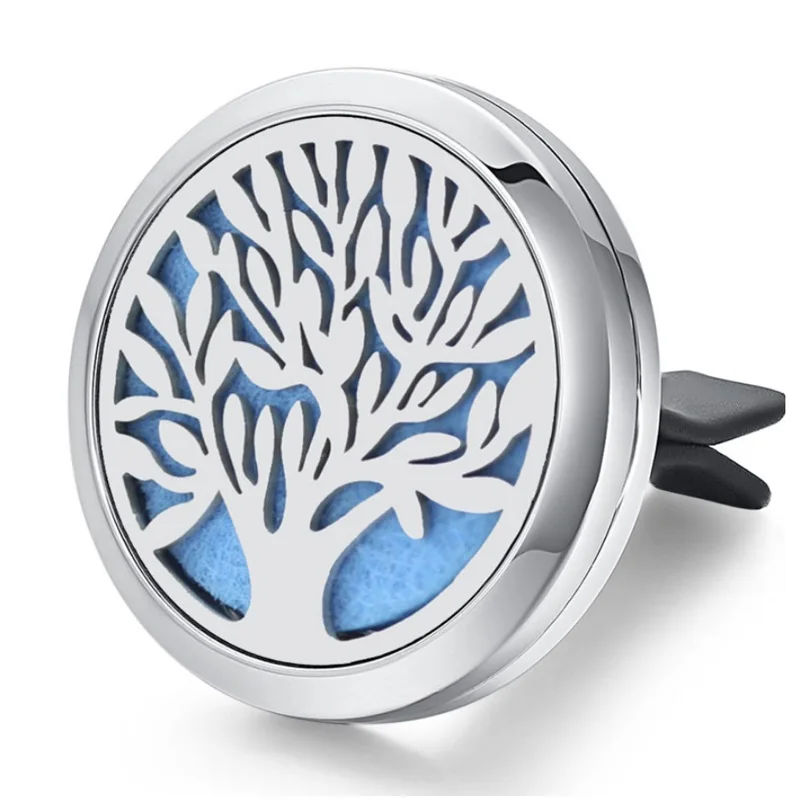 custom essential oil diffuse 316 stainless steel vent aroma car air freshener