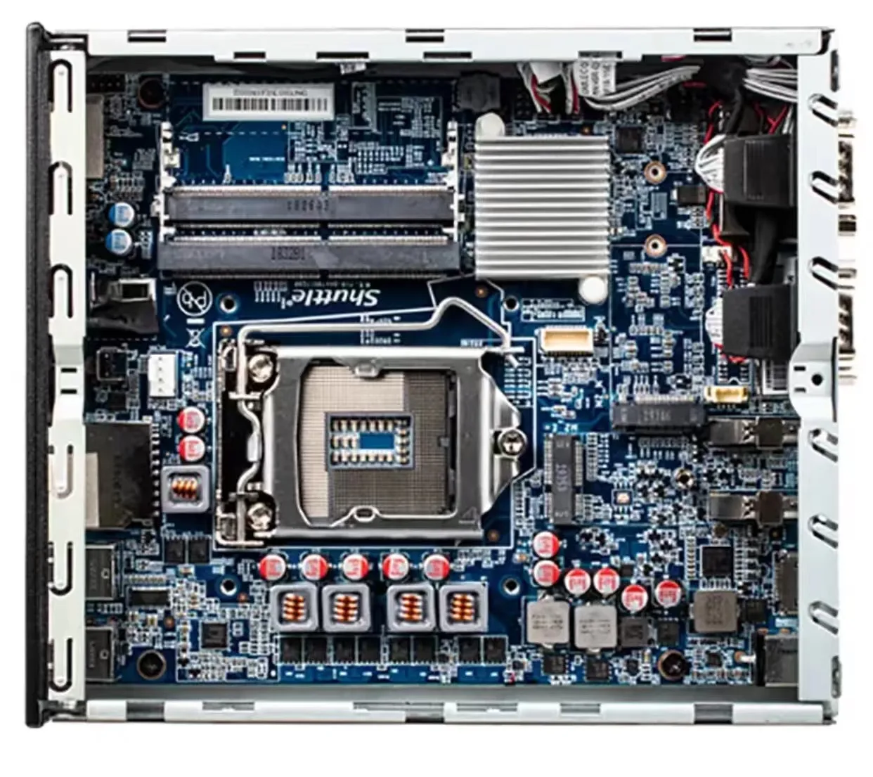 Shuttle XPC Slim DH470 Mini Barebone PC  H470 Support 90W LGA1200 CPU Core I7 Brand New
