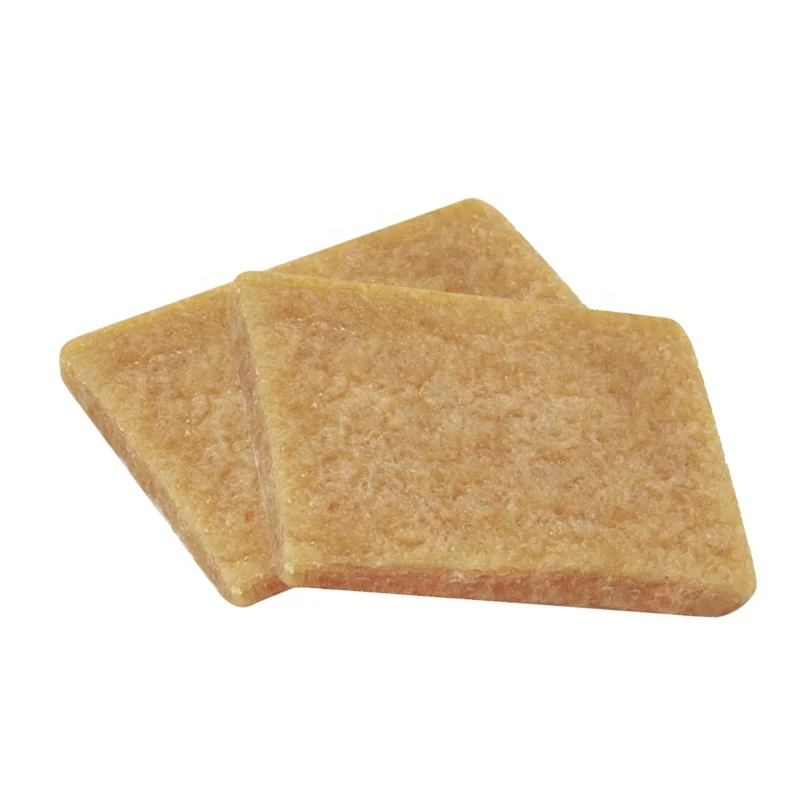 Natural pale crepe rubber for glue cleaning