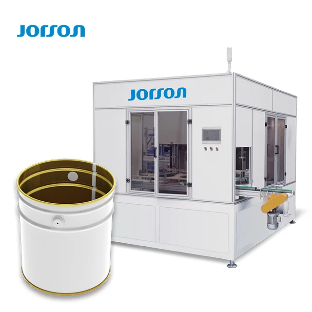 JORSON 10-20L Metal Steel Chemical Pail Can Lug Earlug Making Welding Spot Powder Coating Drying Machine Rotary Curing Oven