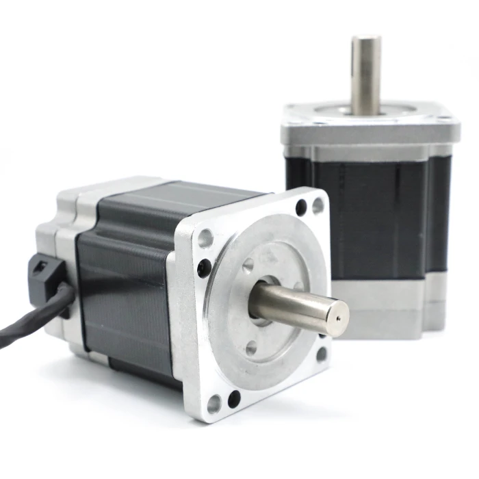 Hetai 48v 86mm water proof brushless dc motor with integrated encoder brake or planetary gearbox