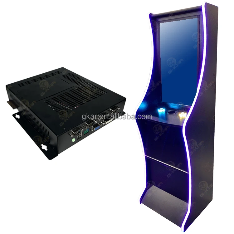 Stand Up New York Convenience Store 32 Inch Vertical Screen Wooden Cabinet Skill Game Machine Game 8 In 1 2 Buttons  USB Charge