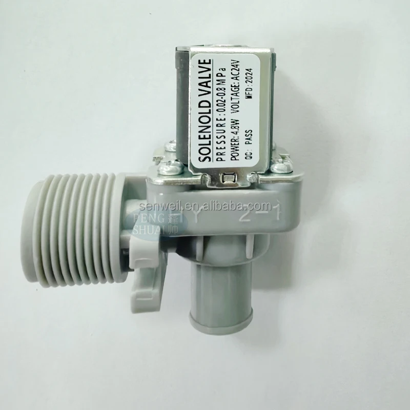 AC24V DC24V 220V водяной электромагнитный клапан впускной большой стиральной машины
