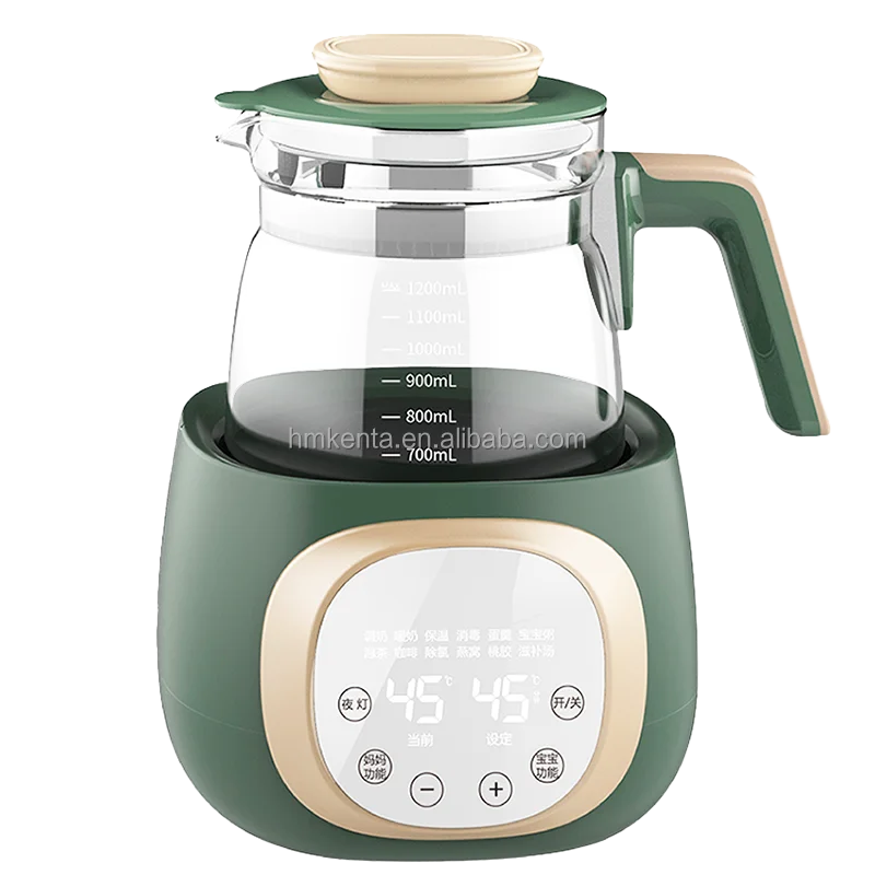  Factory Hot Sale Electric Milk Kettle Smart Digital Panle Glass