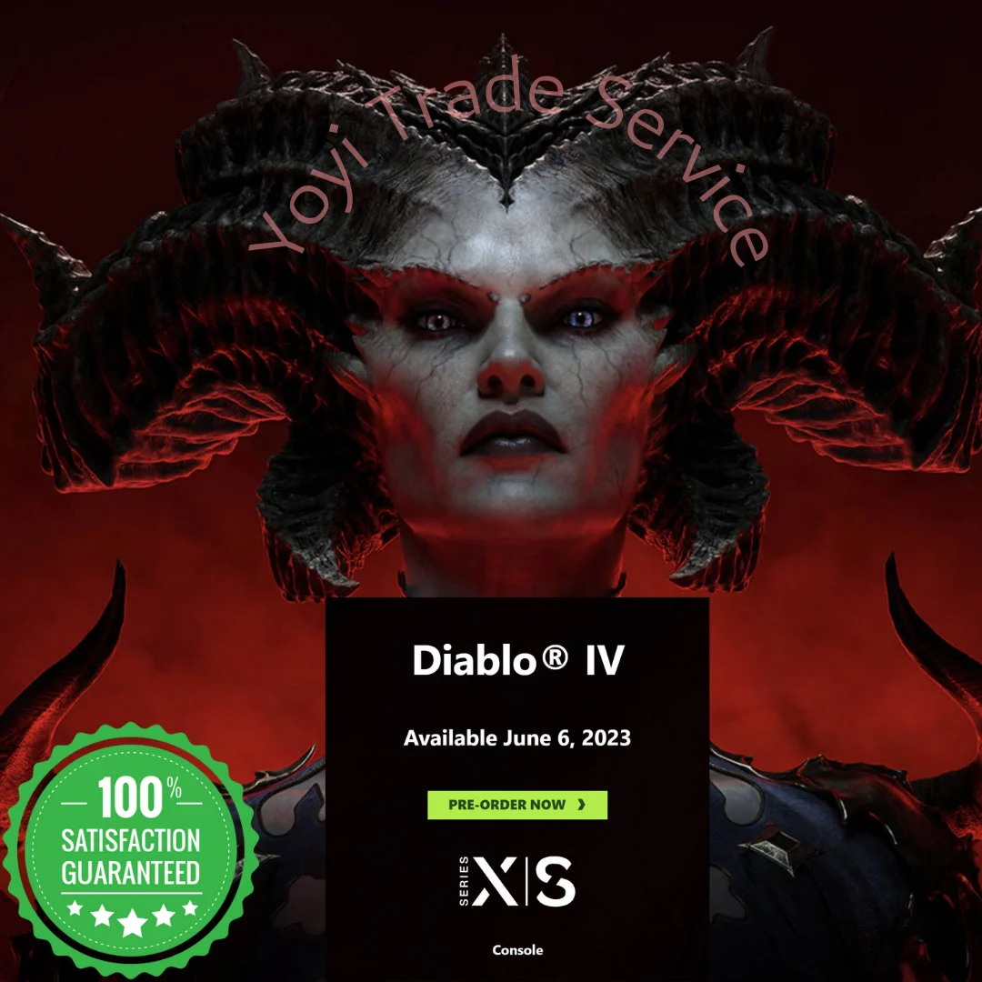 Diablo IV 4  Blizzard Entertainment Games Role-Playing For Xbox One And Xbox S Series X|S Pre-Order