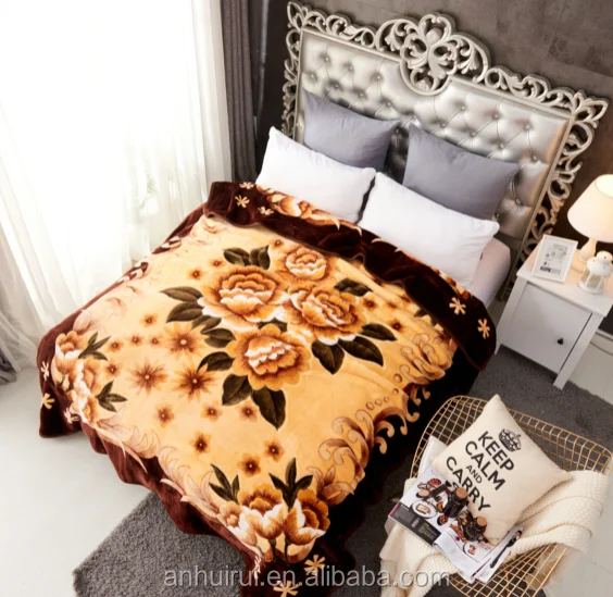 Оптовая продажа, дешевая цена, плотное одеяло из норки, для зимы