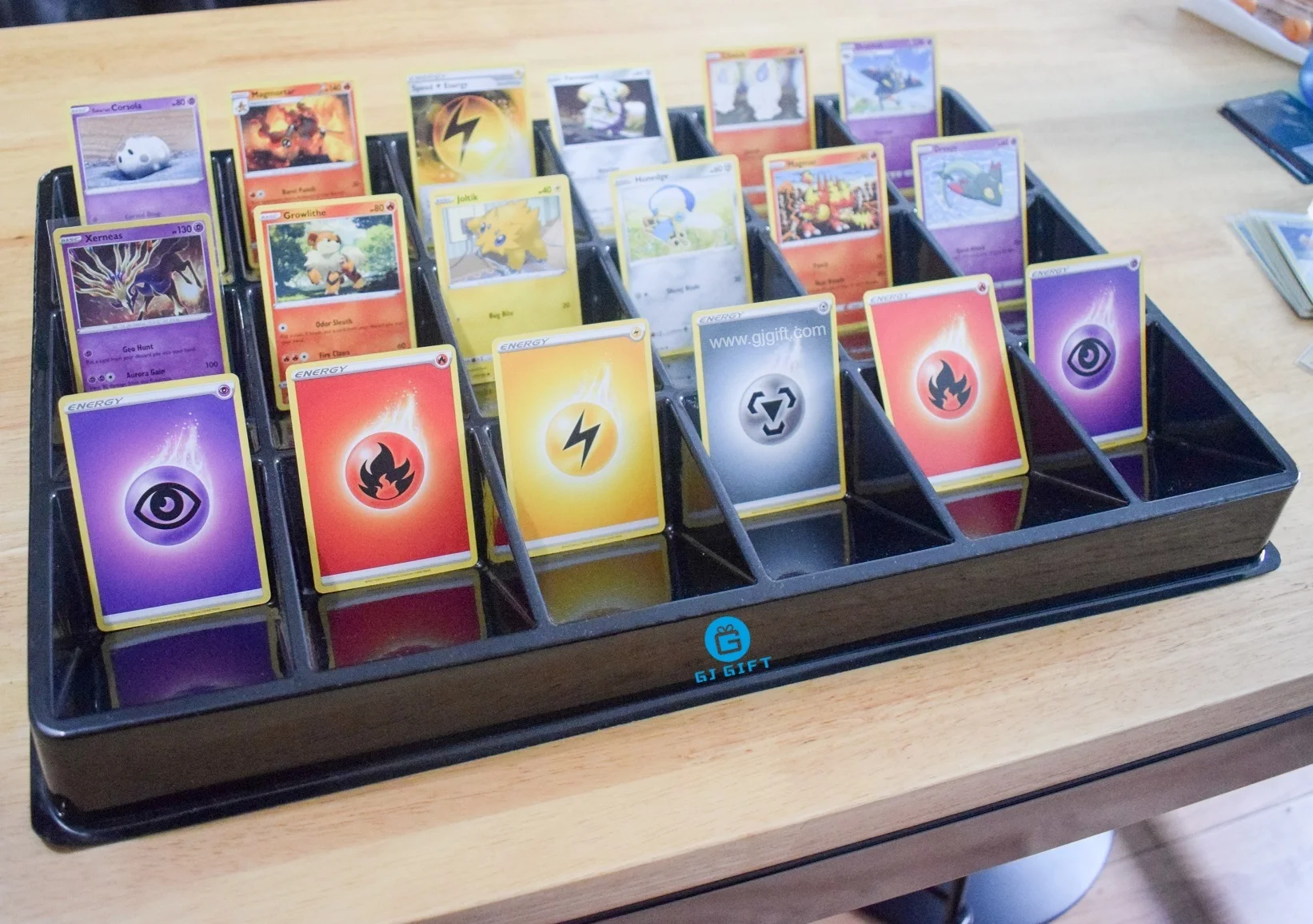 Heavy-duty strength plastic Card Sorting Tray Collection Tray card game MTG TCG magic shipping method tool for store streamer