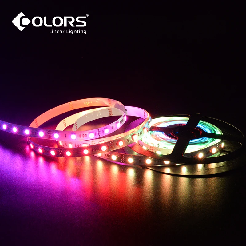 Wholesale waterproof flexible outdoor 5050 SMD digital pixel remote control led RGB strip light