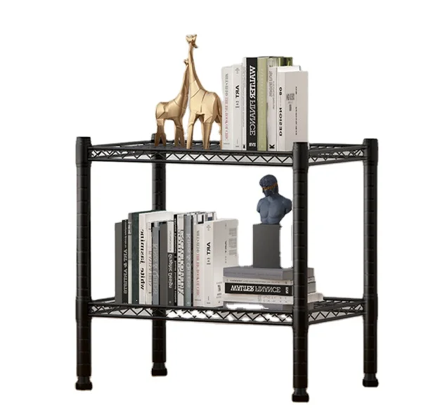 3-Layer Adjustable Metal Shelf for Store Home Warehouse