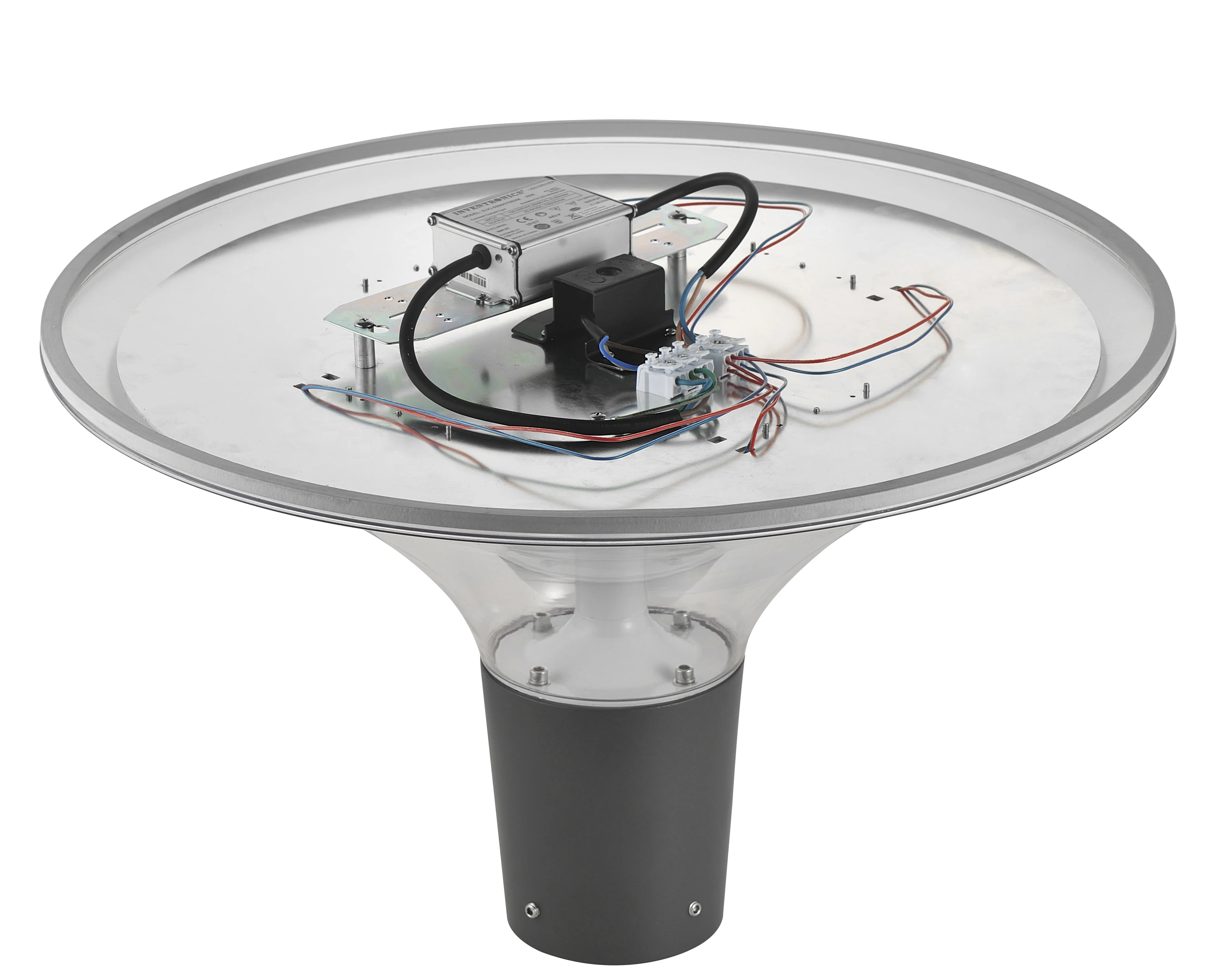 china supplier high quality with ELT list  5years warranty LED top post fixture led urban lamp led garden light