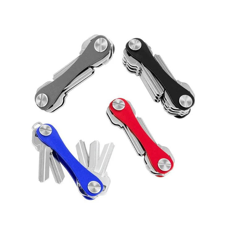 Smart Keychain   Mini Compact Key Holder Decor Clip Home Storage Key Metal Key Chains Accessory Outdoor Car Keyrings