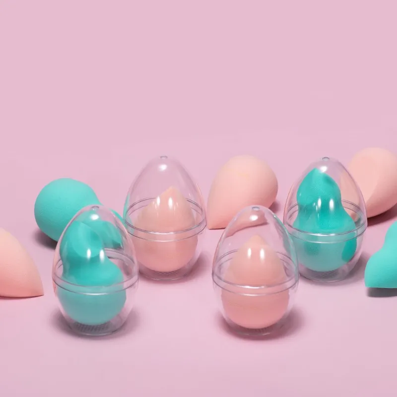 Factory wholesale a variety of colors and shapes of high-end non-latex hydrophilic makeup sponge beauty makeup egg puff