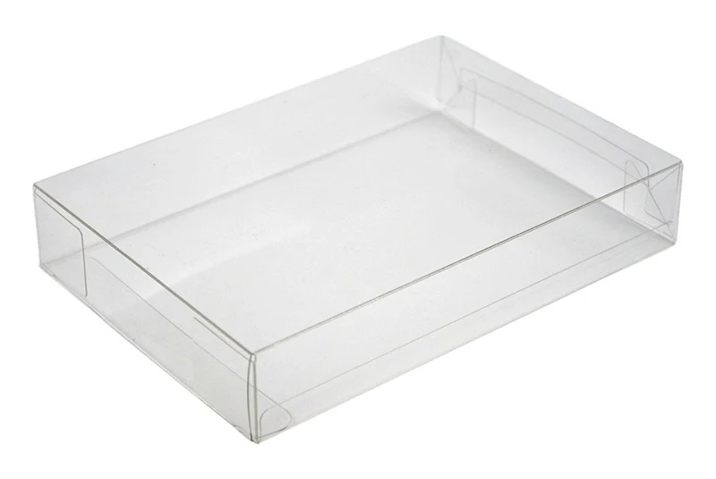 SNES Game Box Protector for N64 Nintendo Cartridge Box Protector Case PET