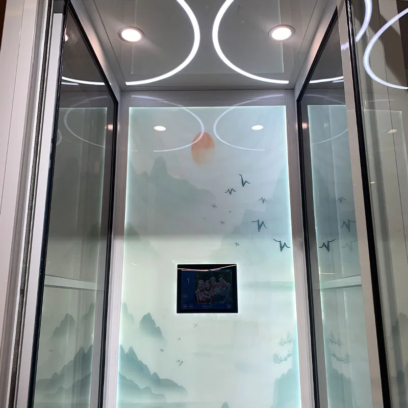 Индивидуальный новый дизайн небольшой системы управления тяговым лифтом домашний Лифт