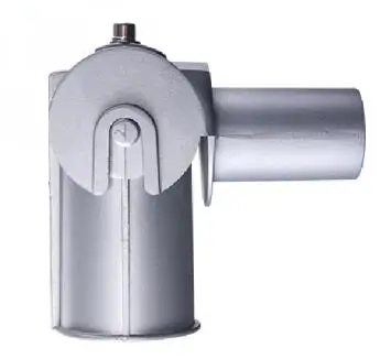 60mm adjustable street light pole adaptor Pole Reducer 90 degree angle