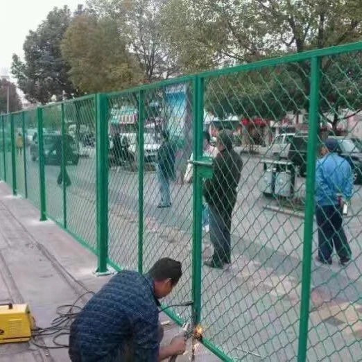 6ft lowes galvanized diamond wire chain link fence supplier