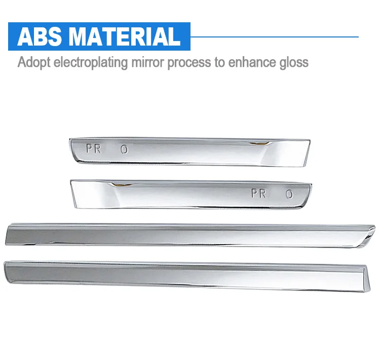 Other Exterior Accessories Side Door Molding Trims Body Kit  Car Side Door Panel Body Molding  Decoration Cover Trim for Prado