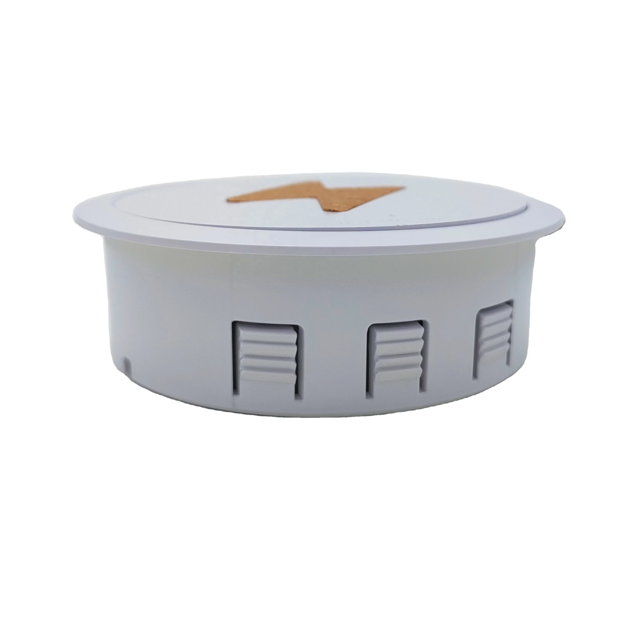 New product T12  USB built  furniture table embedded desktop 15W fast qi charging station