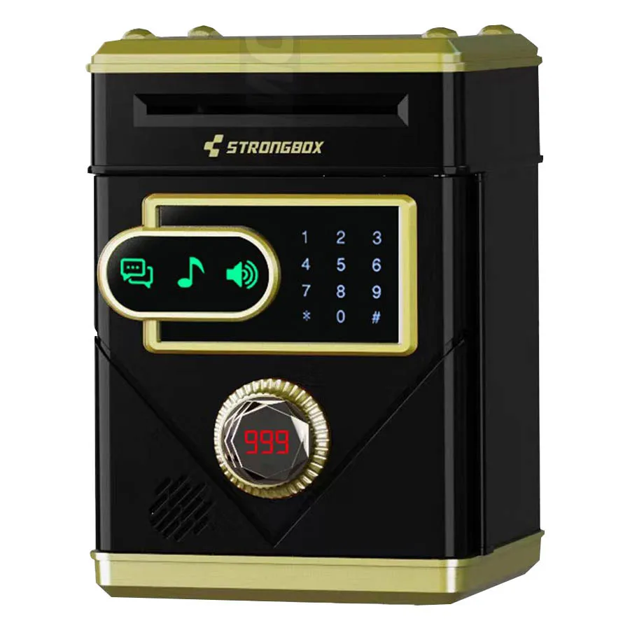 plastic atm piggy bank