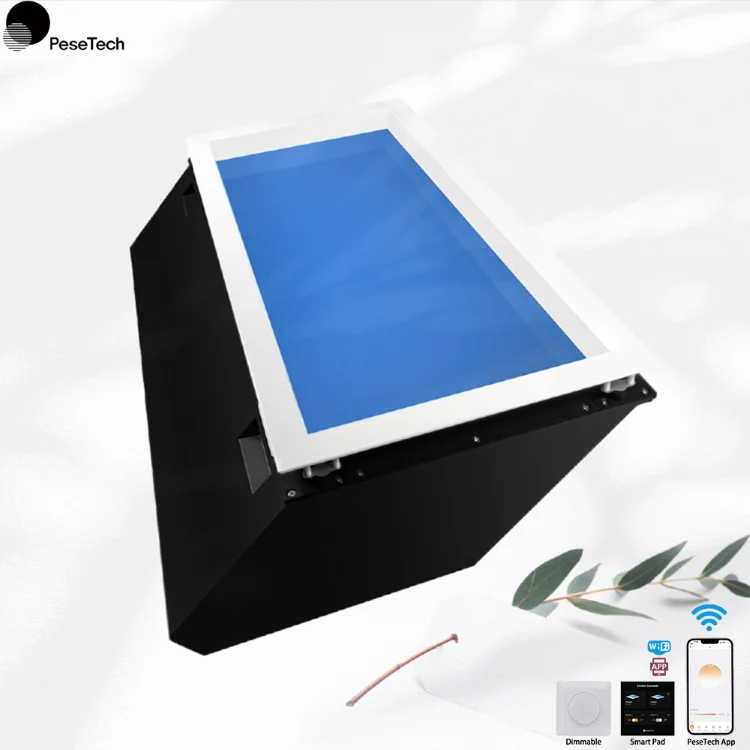 Pesetech deluxe  Modern artificial skylight tuya app Natural Blue Sky Sunlight