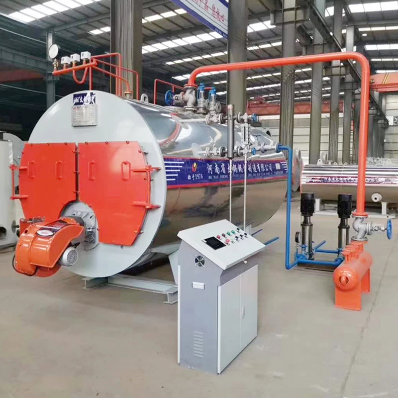 China Manufactory 2000kghr Oil 1ton Diesel Steam Price 1 2ton 4 Ton 6ton Gaz Fired Boiler With Factory Prices