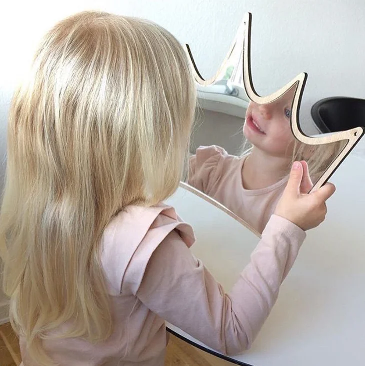 3D Wall Mirror Decal Stickers Wall Stickers For Baby Nursery Kids Room Decor