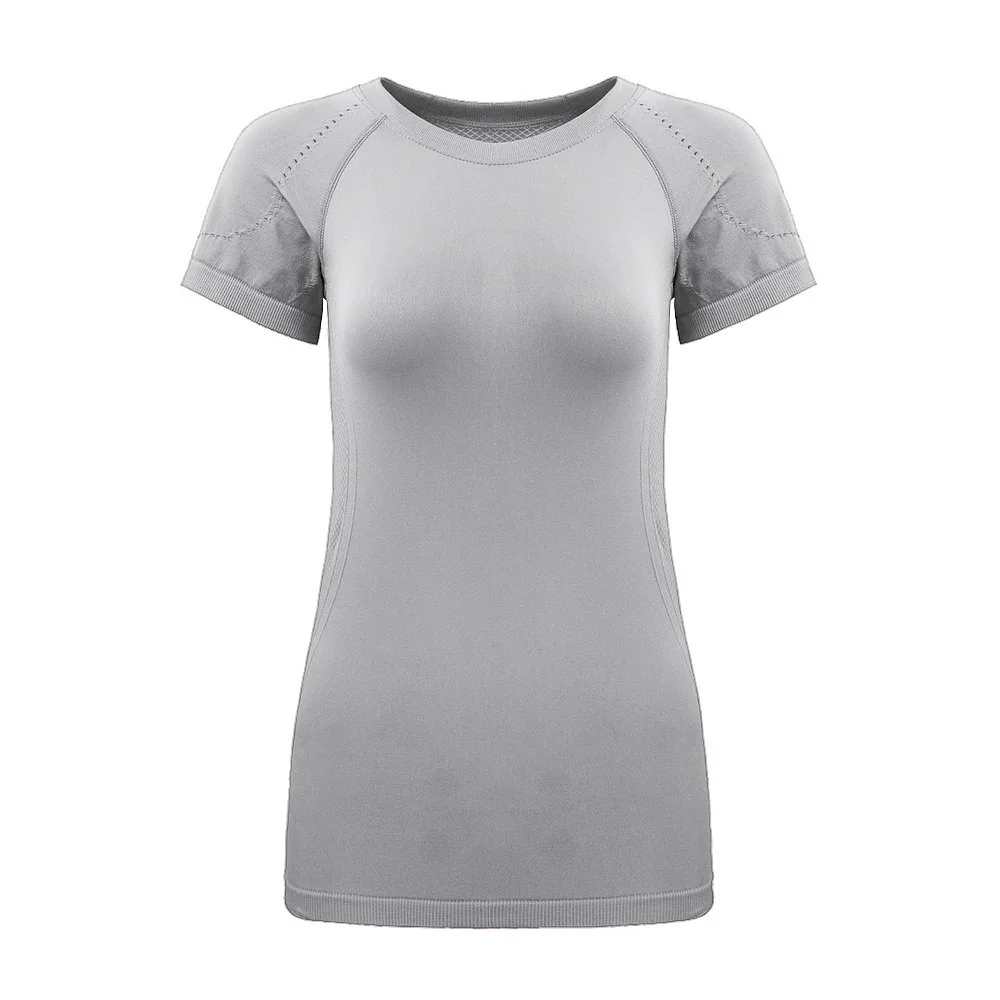 Sell Well New Type Running Fitness Yoga Workout Clothes Top Short Sleeve For Women