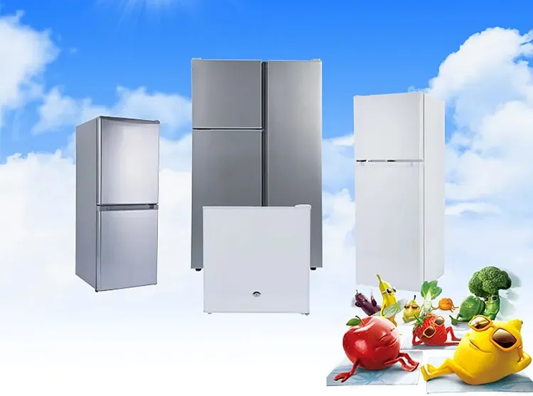Single Double door 12V 24V Solar Panel energy Powered Freezer Refrigerator Fridge solar 200l solar deep freezer