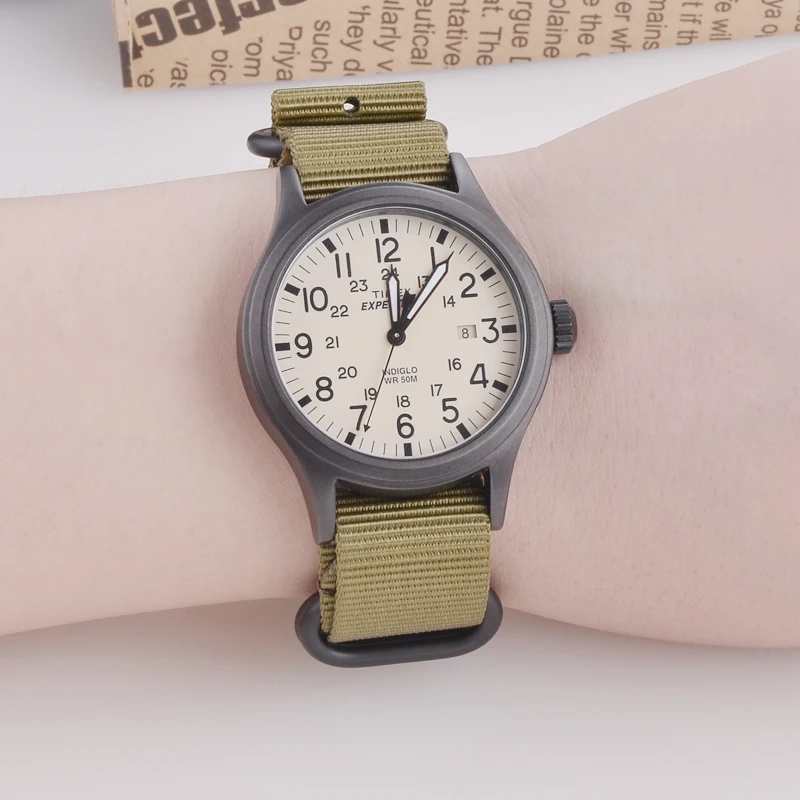 LAIHE 20mm 22mm 24mm One Piece Wholesale  Nylon Watch Straps