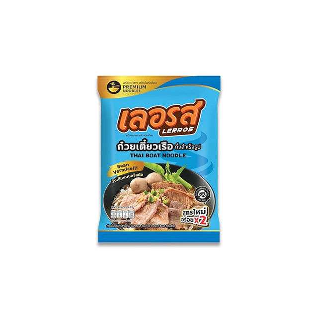 Lerros Thai Boat Instant Noodles Must Try Wholesale from Thailand