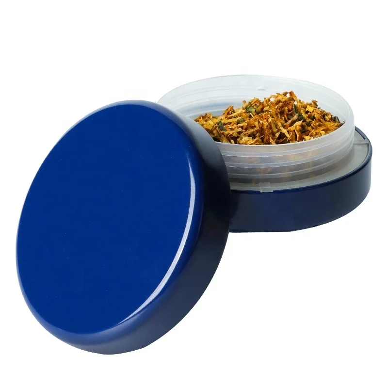 UKETA Wholesale Custom Airtight Storage Packaging Round Child Proof Tin Can Packing New Style Child Proof Tin Box