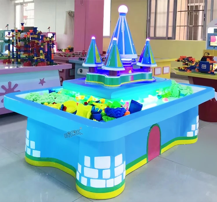 Indoor Educational Game Zoo Play Sand Art Table Magic Sand Table For Children