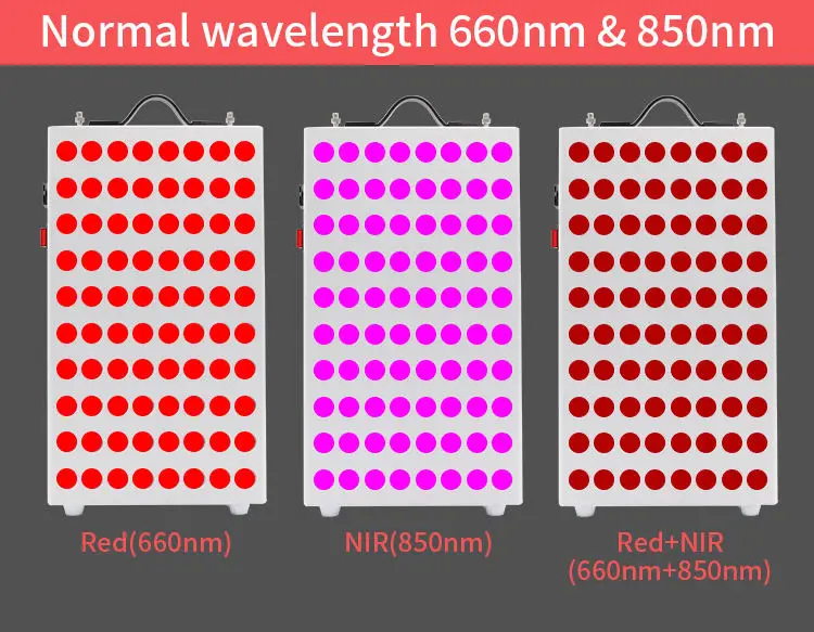 2023 Hot 660nm 850nm Red Light Therapy LED Therapy Light Pdt Machine Red Infrared Light Therapy Device