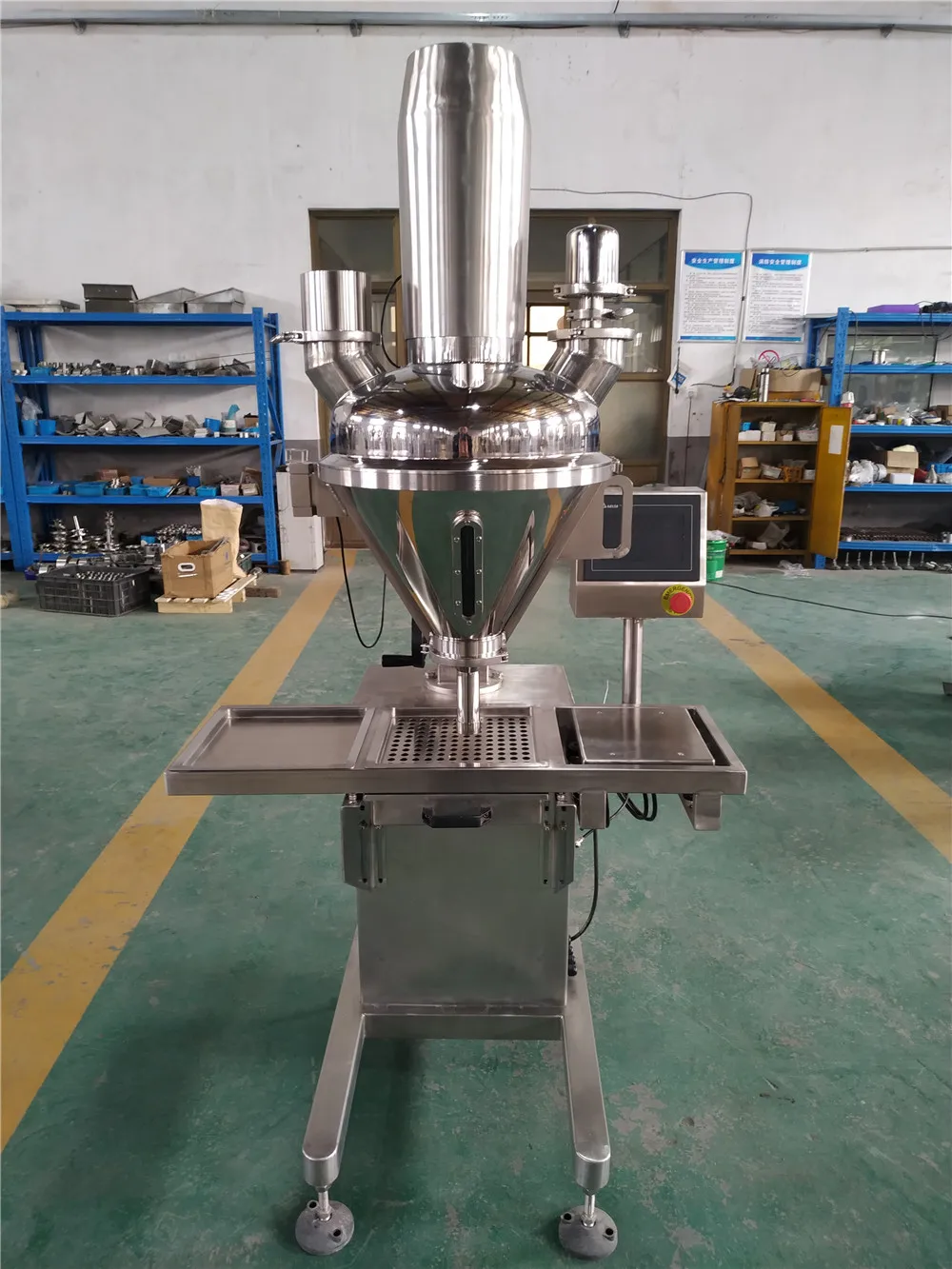 Dry Semi Automatic Baby Milk Coffee Soap Agriculture Powder Stick Weigh Filling Packaging Machine