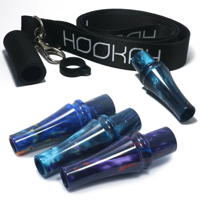 Hookah Smoking Accessories Nargile Tips Glass Stainless Steel Narguile Chicha Shisha Hookah Mouthpiece