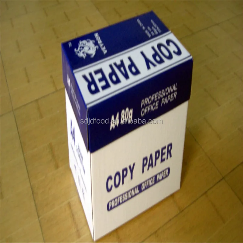 in 20ft container a4 paper 80gsm 500sheets/ream can load 8000reams