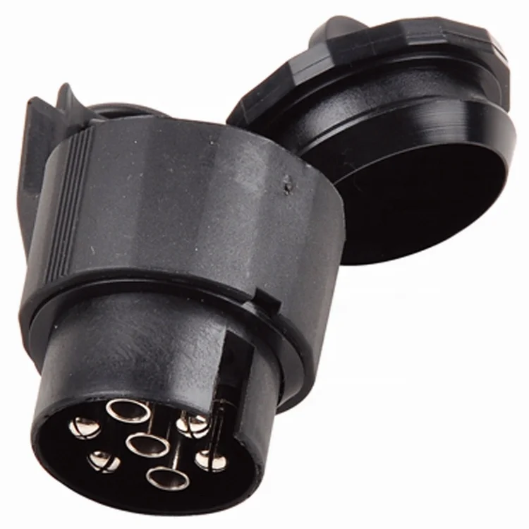 manufacturer sale cheap price 7/13P mini trailer adapter with cover