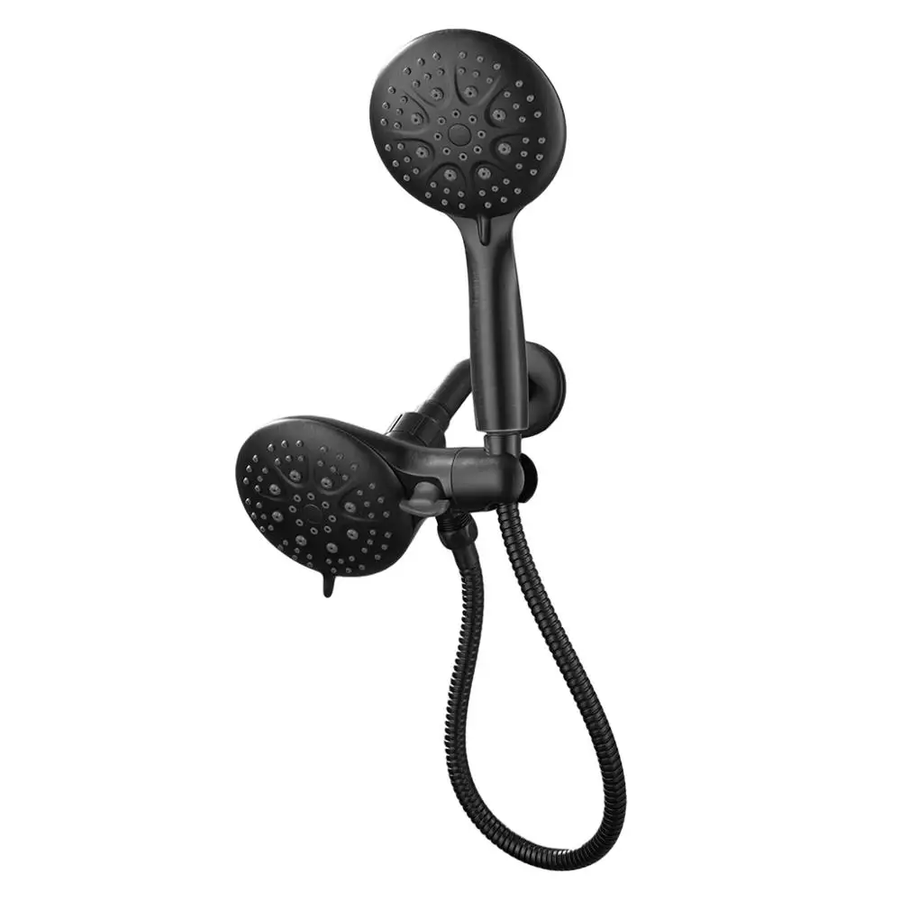 
12 setting high quality rainfall shower head system shower head combo 