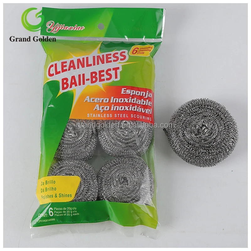 New products household cleaning High Quality Kitchen Stainless Steel 410 scrub balls