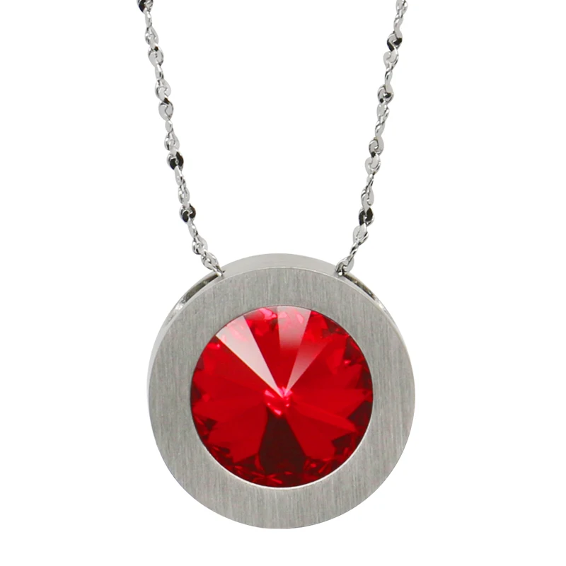 D030 ion balance crystal fashion power tourmaline germanium jewelry necklace women