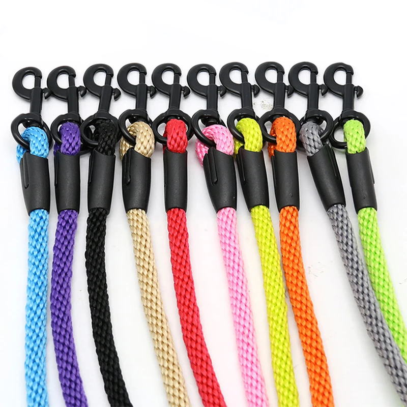 Premium Quality Pink PP Nylon and Cotton Dog Rope Leash Lead Reflective Mountain Climbing Collar for Pets Made from Polyester