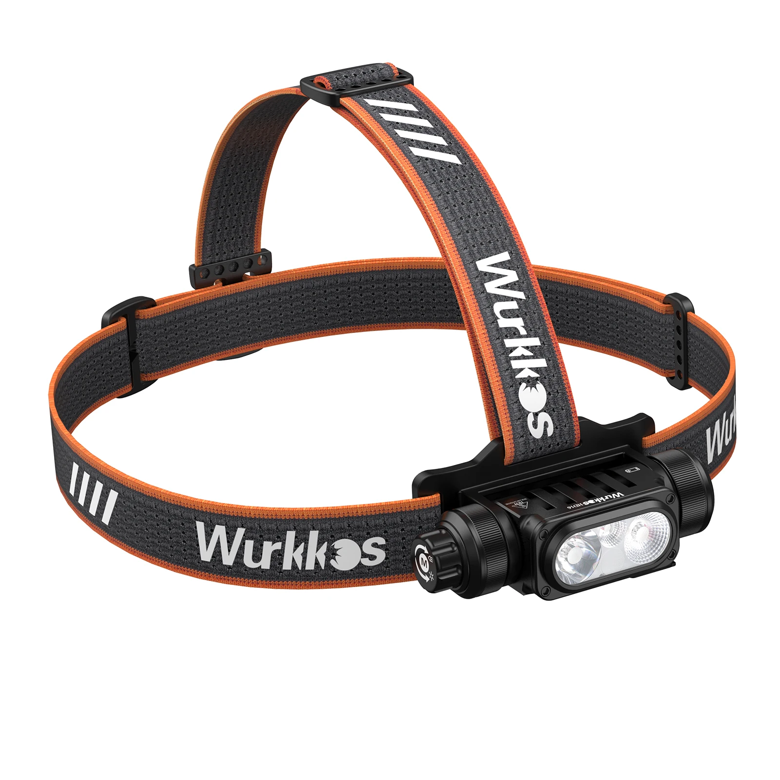 Wurkkos HD16 мощный 2500LM 297 м точечный прожектор красный свет с Умной регулировкой света 18650 перезаряжаемая светодиодная фара