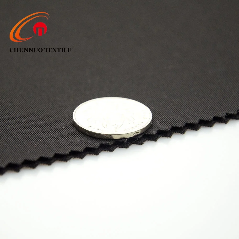 Chunnuo Textile Sandwich Scuba Knitted Fabric 75D polyester Spandex Plain Dyed Scuba 3D Sandwich Fabric