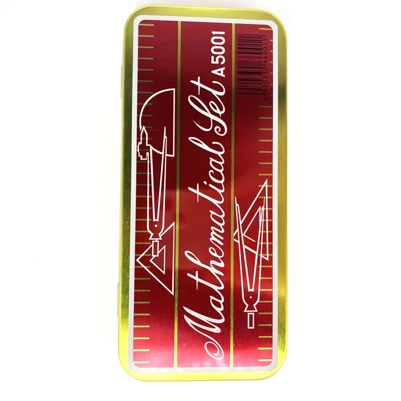 9 шт. A5001 металлический математические инструменты школьные Профессиональный Компас для